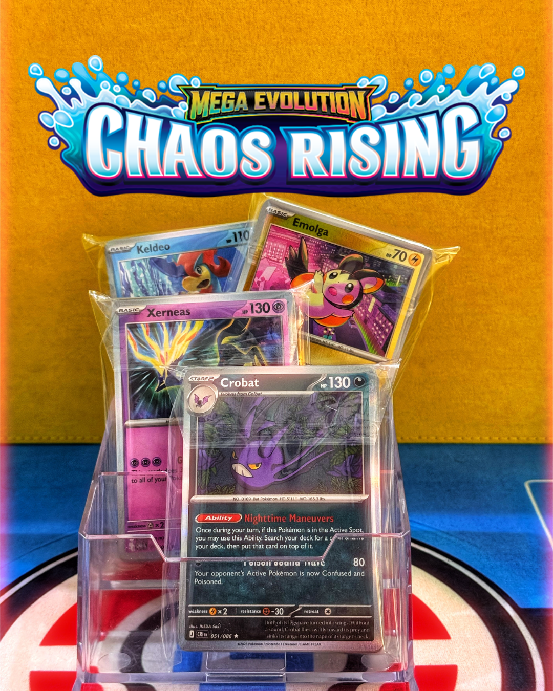 Chaos Rising Bulk Cards (40 Cards)