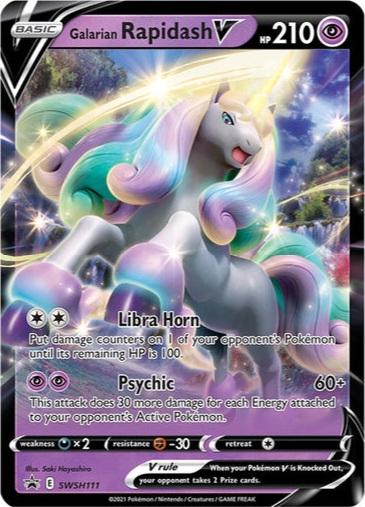 Galarian Rapidash V SWSH111