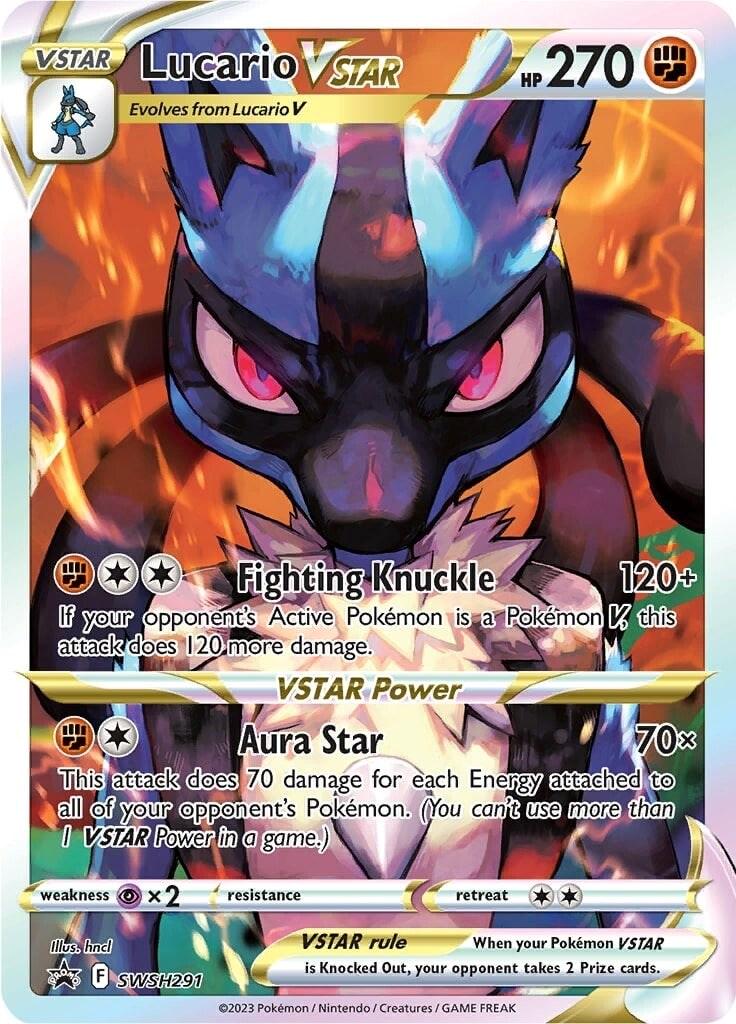 Lucario Vstar SWSH291
